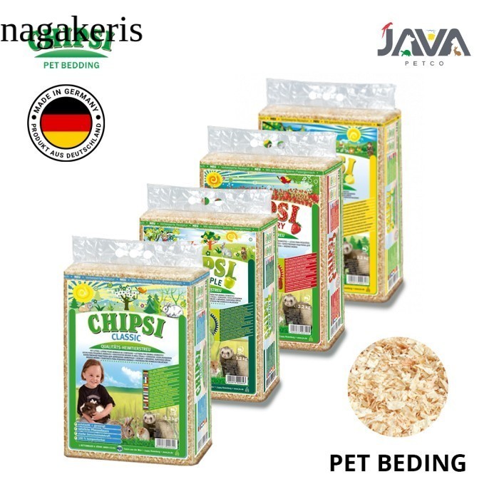 

CHIPSI Pet Bedding Serbuk Kayu Hamster/Marmut Wood Pet Litter 1kg - Citrus murah sekali