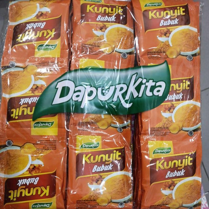 

JUAL DAPUR KITA BUMBU KUNYIT SACHET TERSEDIA HARGA 1 PRS ISI 6 RENTENG LEBIH MURAH