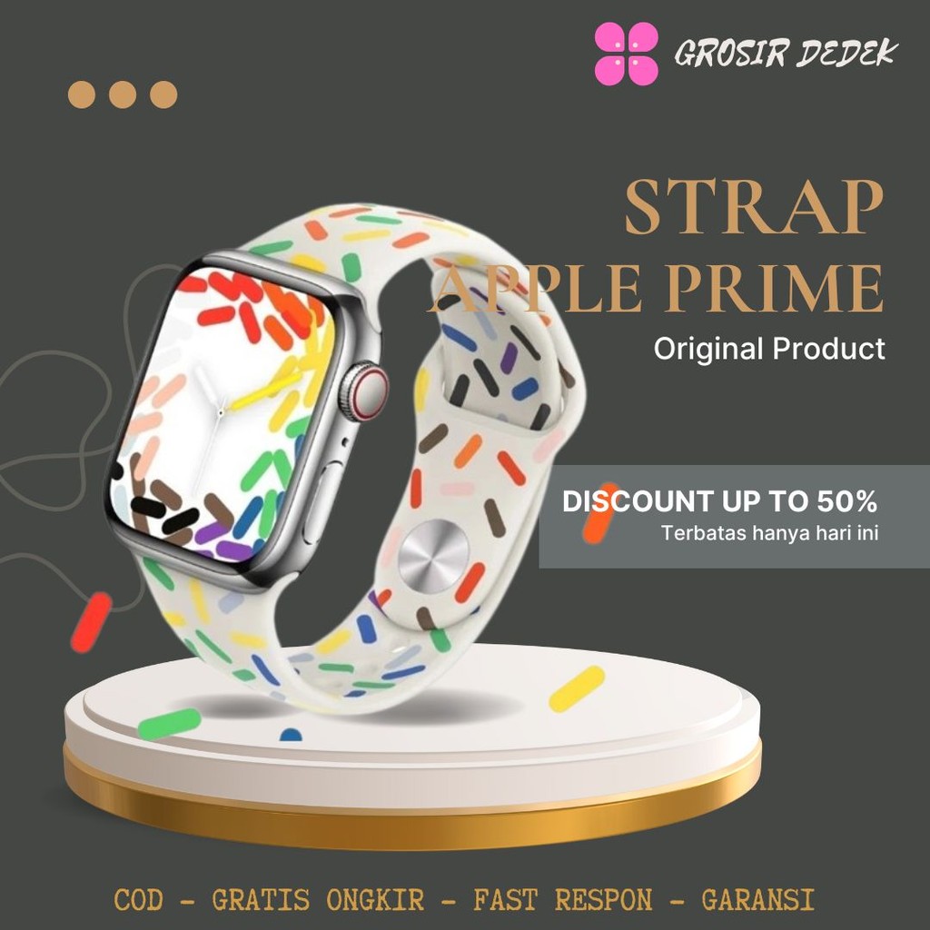 STRAP Tali Jam Smartwatch Plain Silikon Prime Edition IWO Z66 Z59 Iwatch 8 T500 T800 T900 Ultra