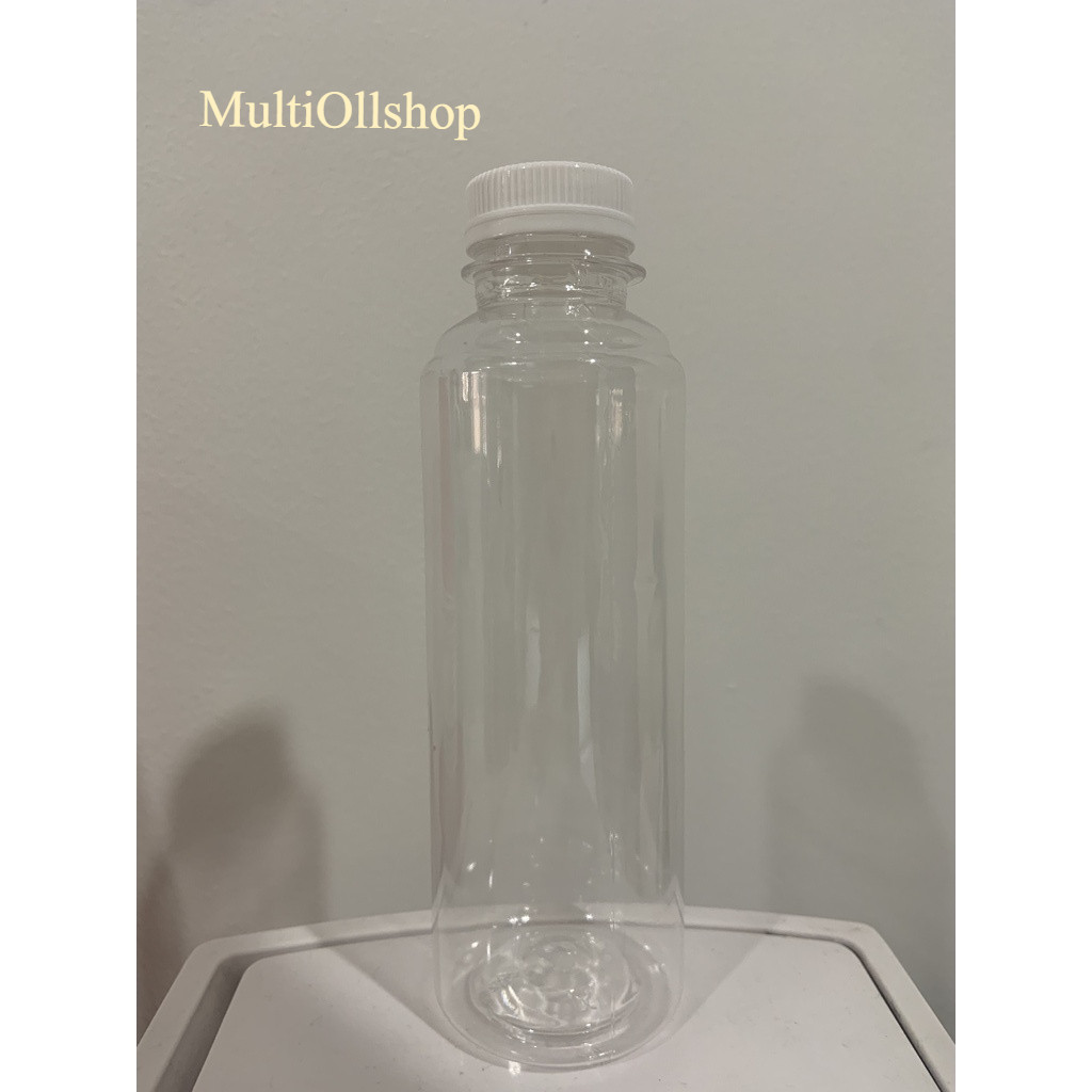 BOTOL ALMOND 250  ml   (BOTOL PLASTIK POLOS)