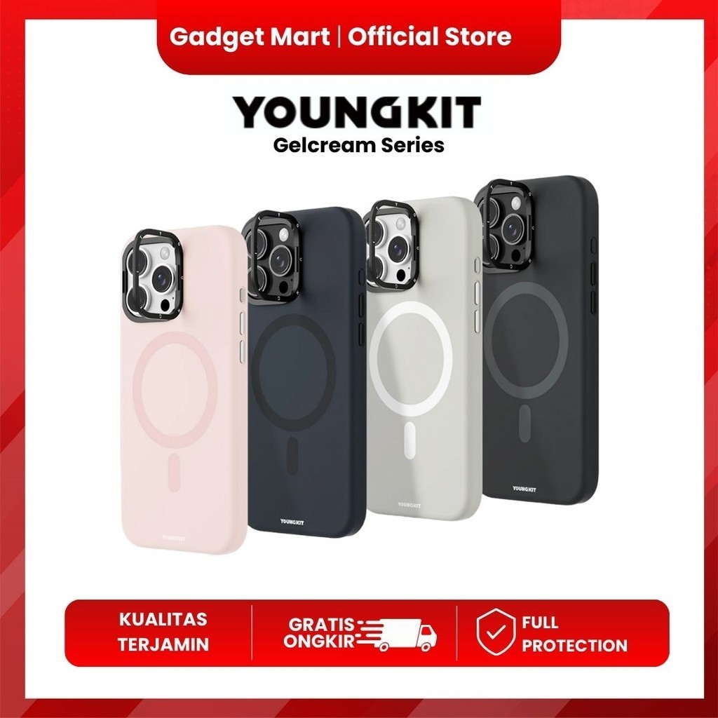 Case Iphone Apple 15/16 PRO/PROMAX Youngkit Gelcream Series