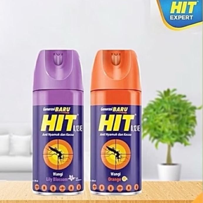 Hit Spray 150ML Obat Nyamuk Semprot Serangga Kecoak Pembasmi DBD Demam Berdarah Rayap Kemasan Kecil 