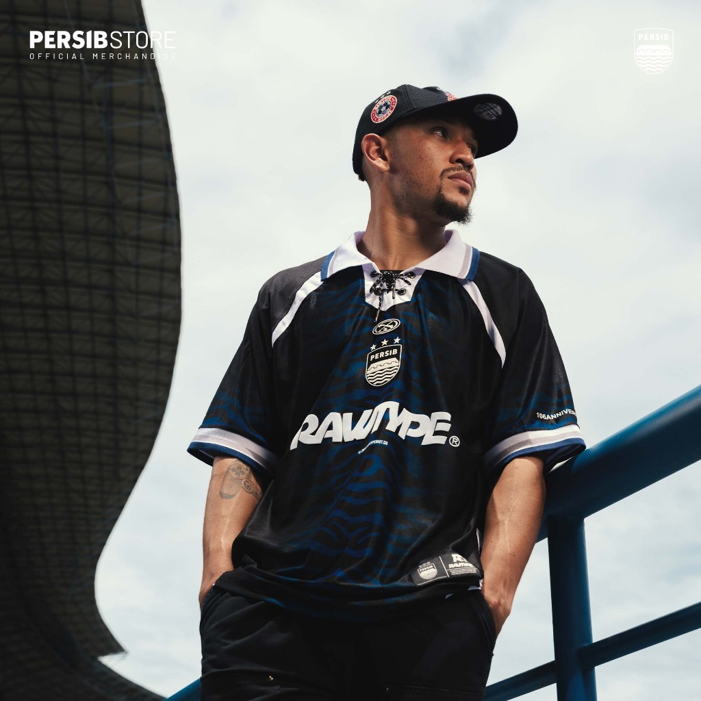 PERSIB TIGER JERSEY - BLUE RAWTYPE RIOT