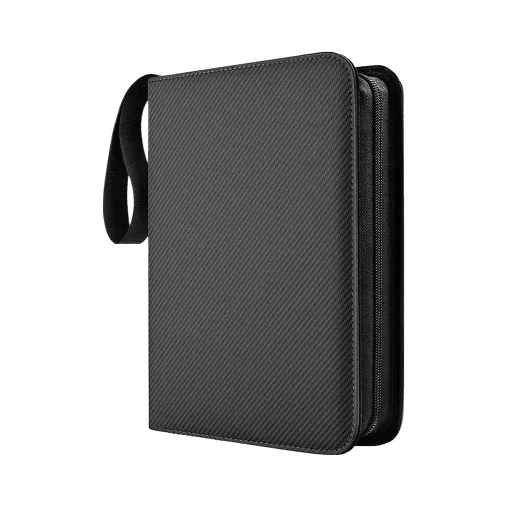 900Pockets Card Binder Sleeves PU Zipper Album Carry Favorite Cards Anywhere Card Clip Toy Collectio