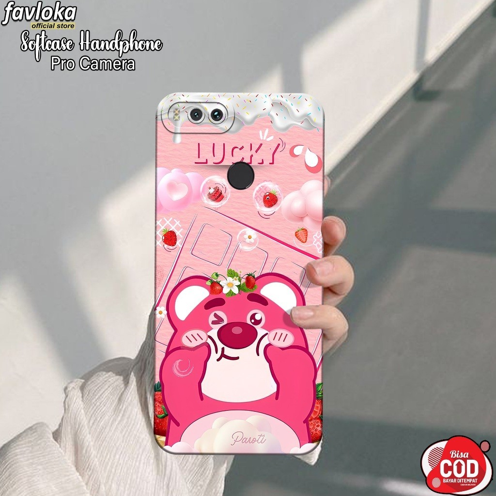 Softcase Hp XIAOMI MI 8 lite - Case XIAOMI MI 8 lite Terbaru - Fashion Case Kartun - Casing XIAOMI M