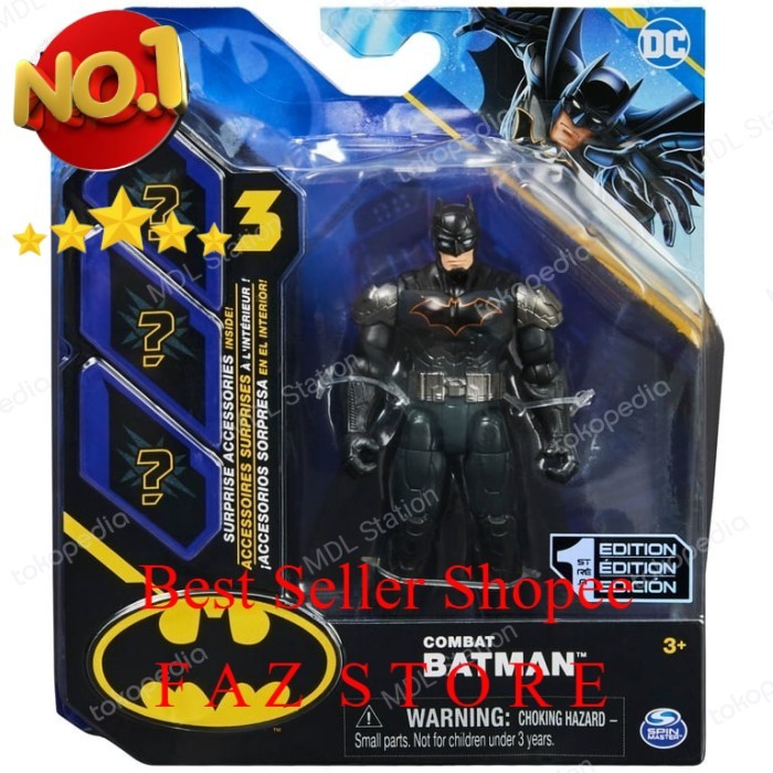 Spin Master DC Batman  Combat Batman Toy FAZ Store