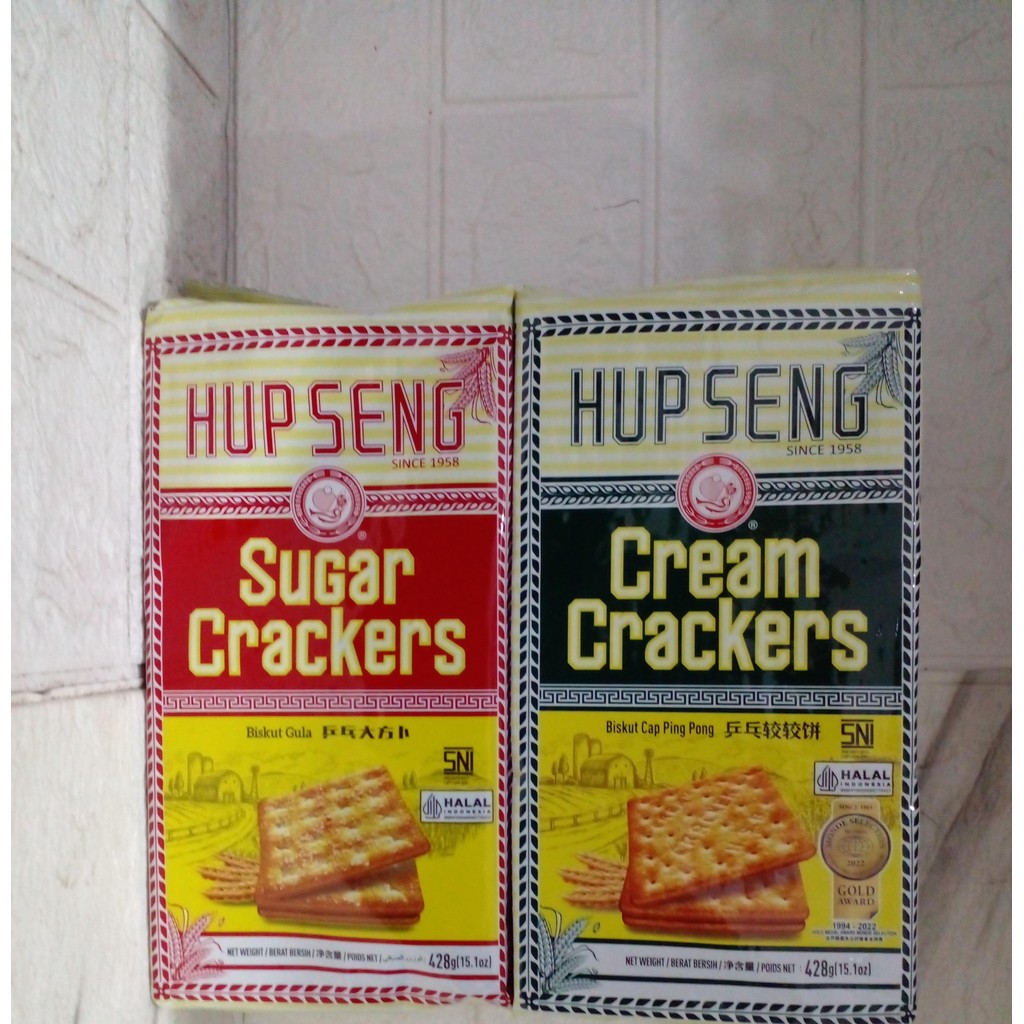 

HUP SENG CRACKERS BISKUIT CAP PING PONG