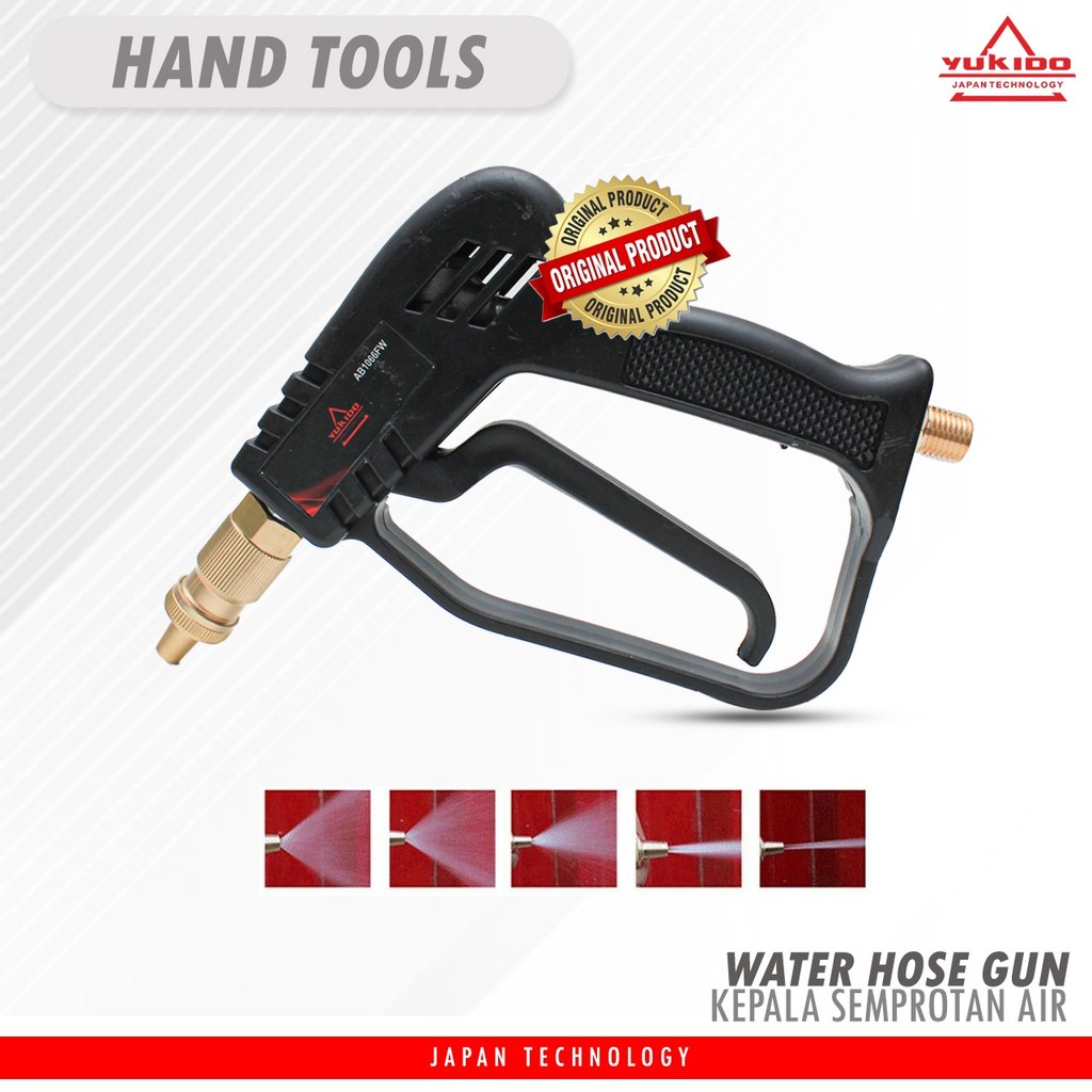 LEBIH BAGUS Gagang Semprotan Gun Jet Cleaner Pendek  Water Jet Gun Tekanan Tinggi Gun Jet Cleaner Mo