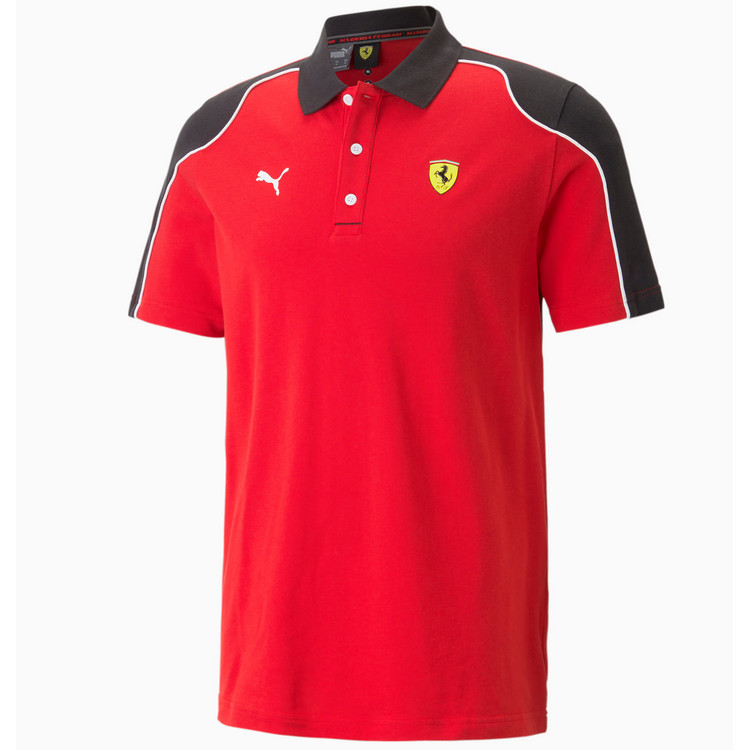 Kaos Polo Puma Ferrari Race Men Tee 538169 02