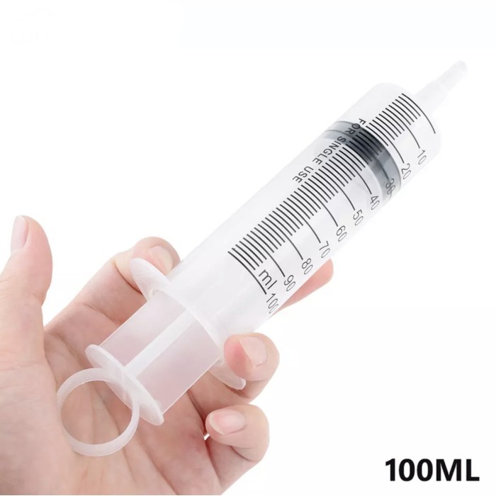Spet Suntikan Burung Besar 100 ml 100ml Birds Small Pets Feeding Spuit HS