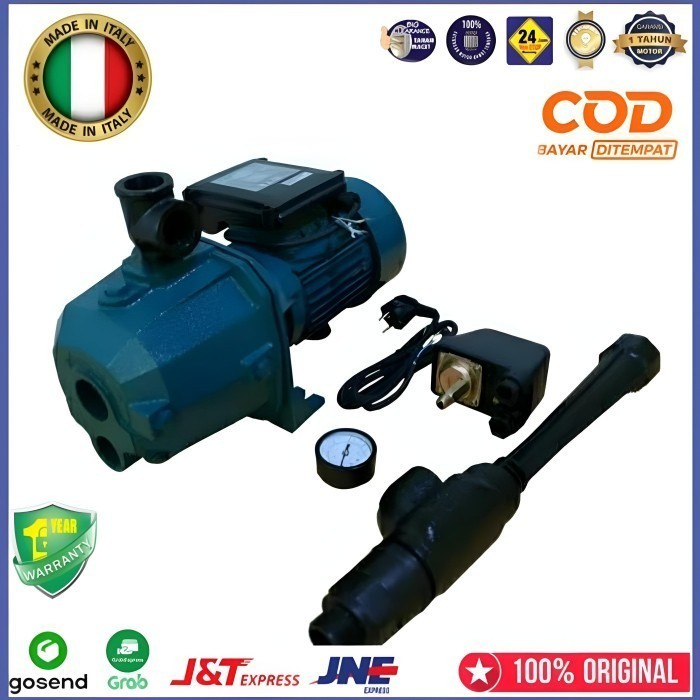 Pompa Air Jet Pump 250 Watt - Pompa Air Sumur Dalam Jet Pump DAB/ MC