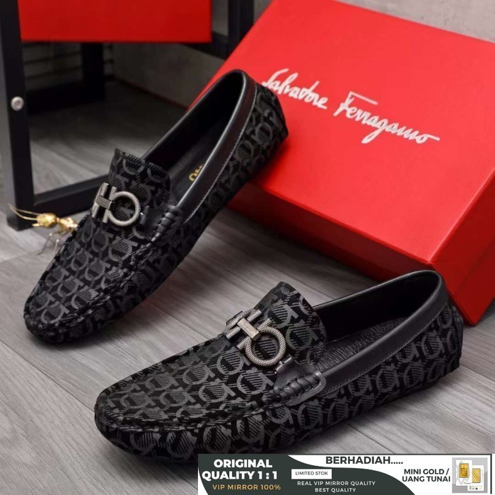 Sepatu Loafers Pria Fashion Bahan Kulit / Sepatu Pria Loafers C11