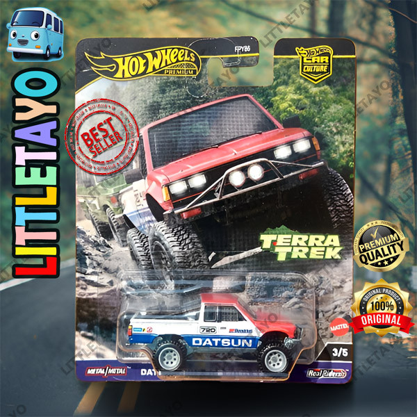 Hot Wheels Premium Terra Trek Datsun King Cab Baja Custom Off Road