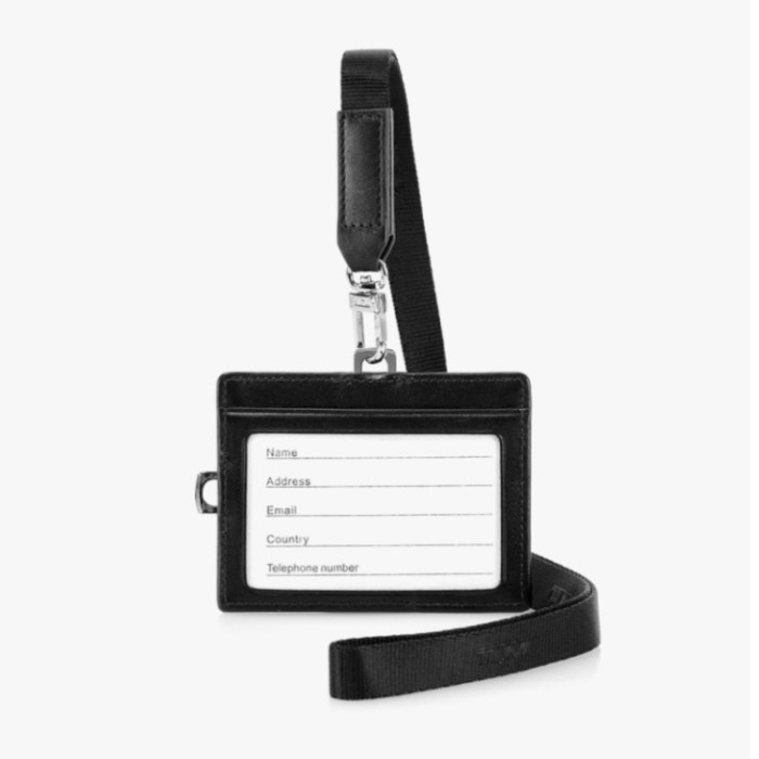 

TUMI Alpha SLG ID Lanyard - Black Chrome Vertical/Horizontal