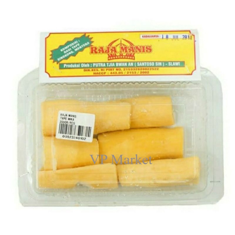 

tape singkong Raja manis | 250 grm
