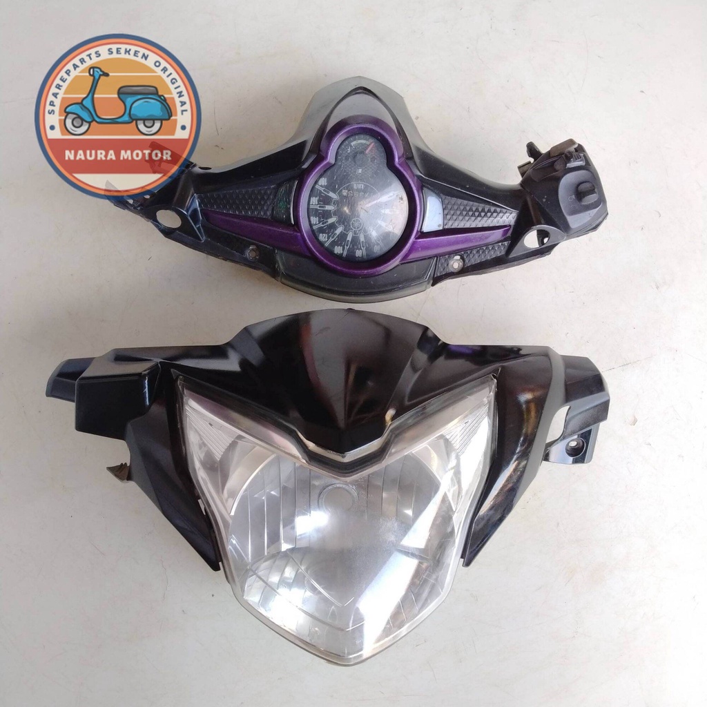 BATOK LAMPU DEPAN JUPITER MX NEW 135 50C KOPLING ORIGINAL COPOTAN SET SPIDOMETER HEADLAMP JUPITER MX