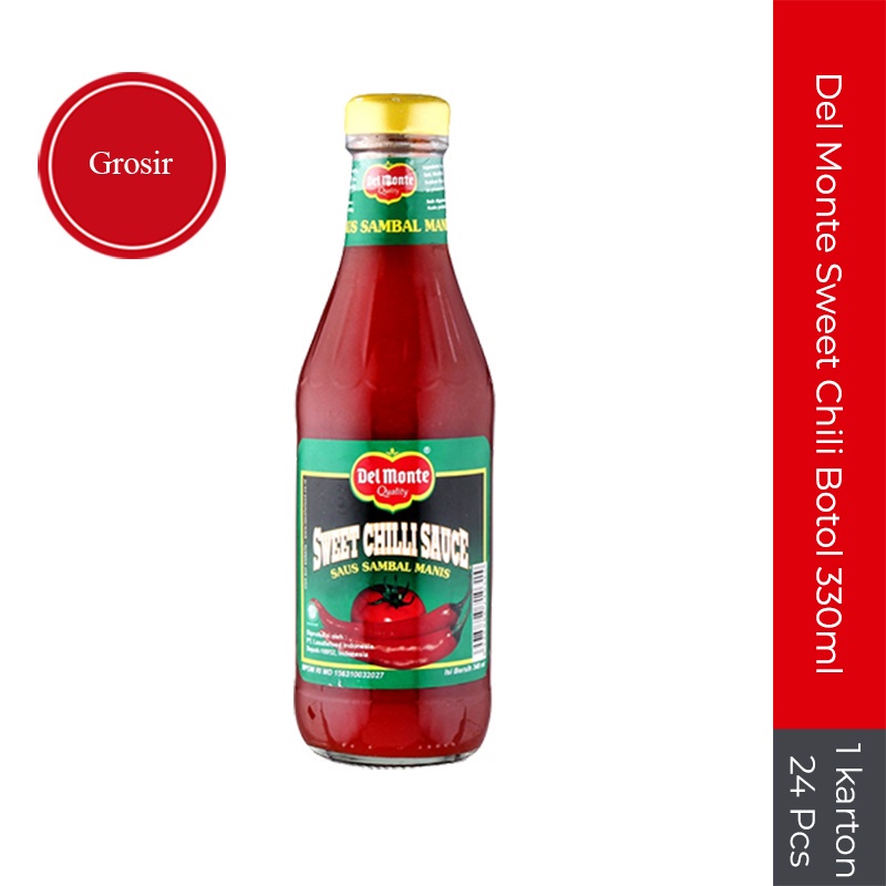 

Del Monte Sweet Chili Botol Grosir 1 Ctn 24pcs