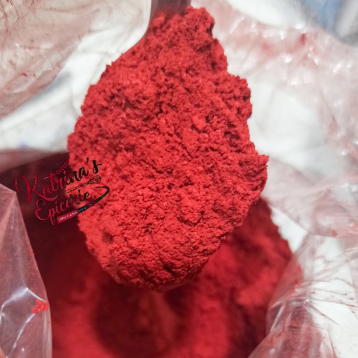 

Promo Termurah [ Best Seller ] 50 GRAM PURE DEEP SUPREME RED VELVET FLAVOR POWDER PERISA BUBUK GELAP
