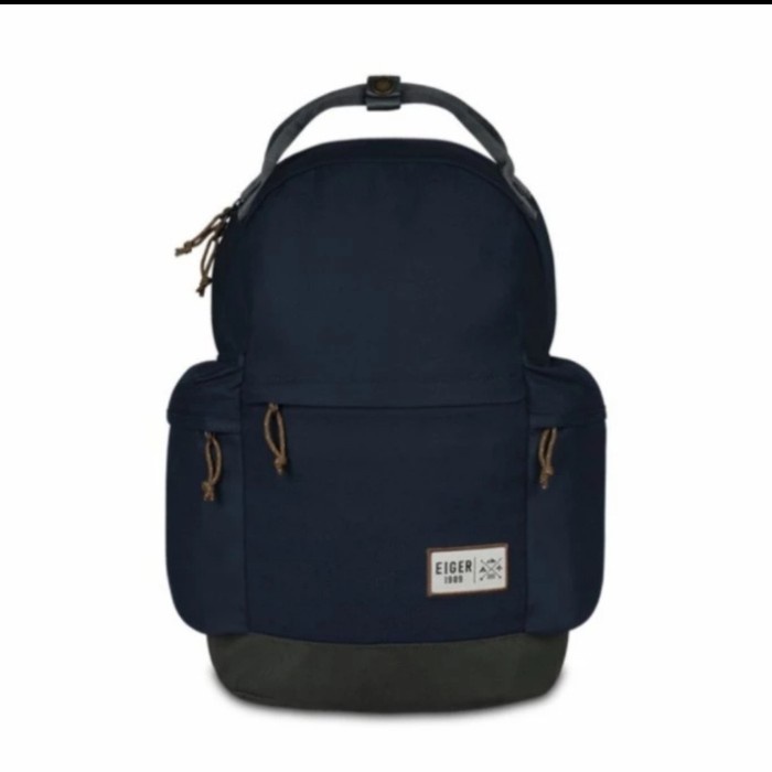 Tas Eiger Shoreside Eco 24L backpack laptop tas punggung daypack Hitam - Hitam