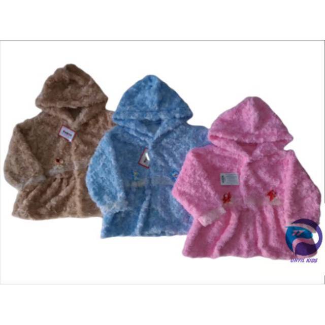 JAKET BULU ANAK PEREMPUAN / Jaket bulu bayi / Jaket Bulu Import / Jaket Bayi Perempuan