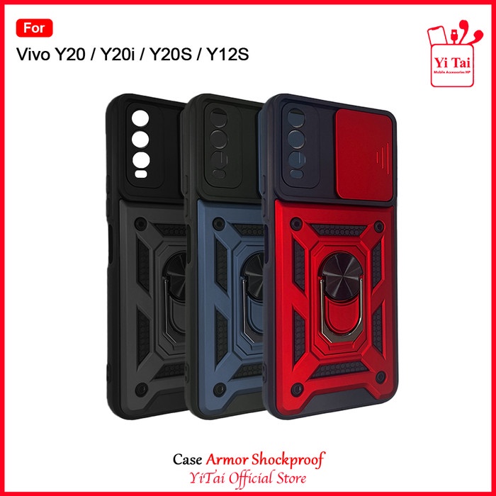 YITAI YC45 Case Armor Shockproof Vivo Y20 Y20i Y20S Y12S