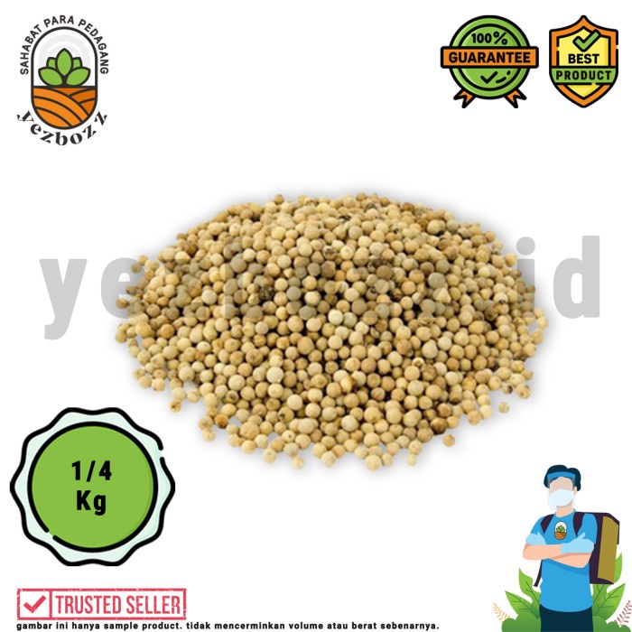 

New Produk Termurah Lada Putih / Merica / Sahang / white pepper per 250 gram
