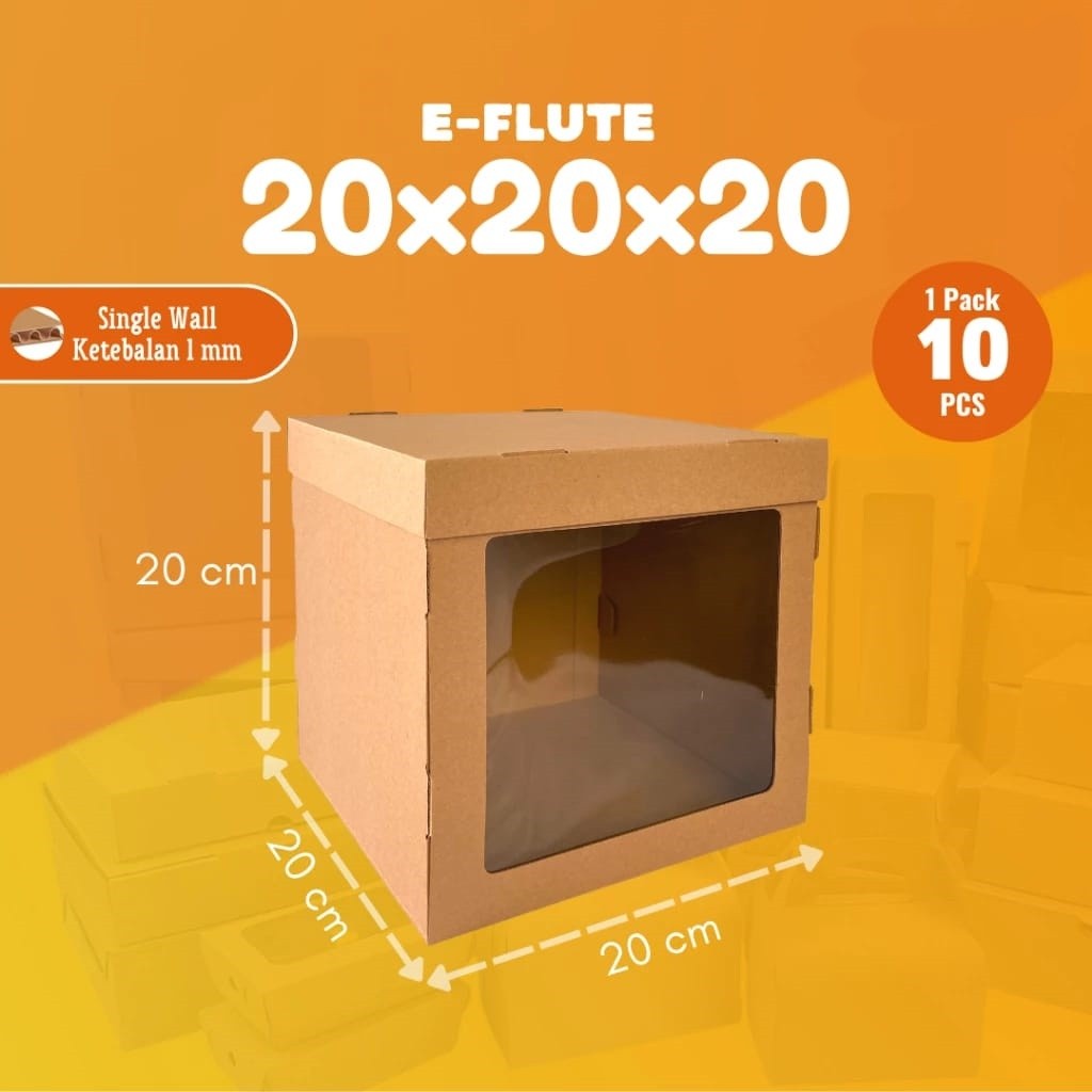 

Dus Kue Tart E-flute Hampers per pc