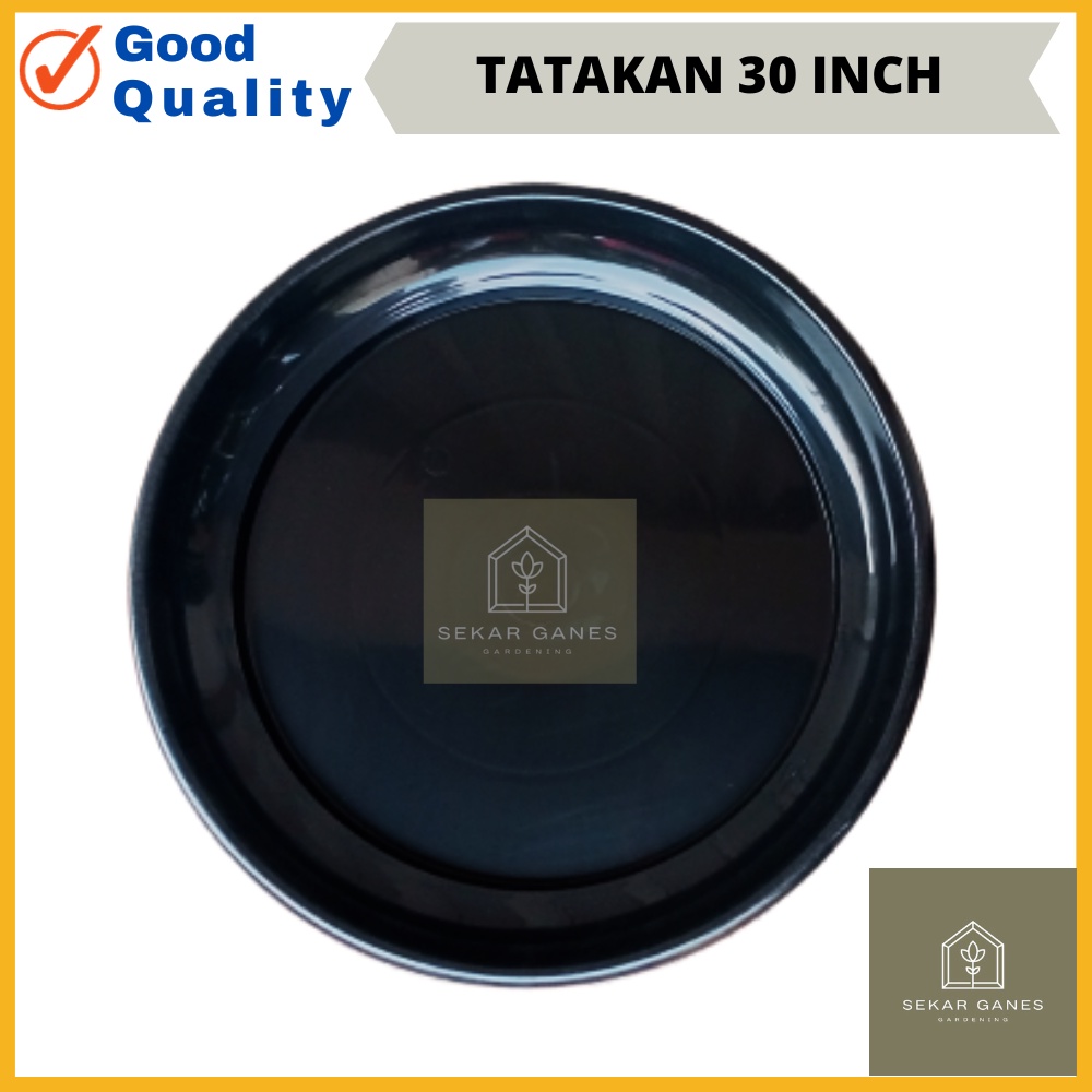 PROMO Tatakan Pot Jumbo 30 Inch Hitam Tatakan Pot 60cm/Piring Pot 60/Alas Super JumboPot/Tatakan Jum
