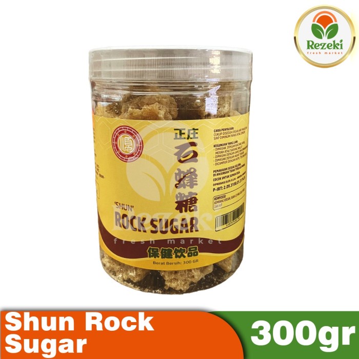

Shun Herbal Rock Sugar [300 gr/Botol]