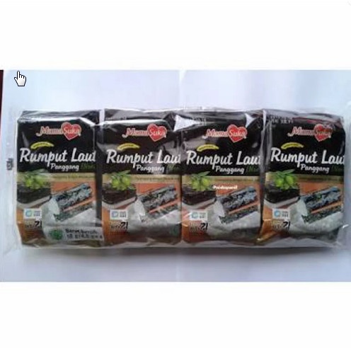 

Promo COD Mamasuka Rumput Laut Panggang 18g Atau 4 Koma 5g X 4 Pack