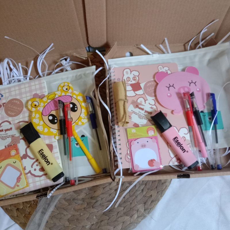 

PAKET ALAT TULIS / STATIONERY SET FANCY / HAMPERS ALAT TULIS