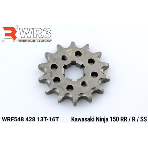 WR3 Gear Depan 428 / 415 Kawasaki Ninja 150RR R S 150 RR R S
