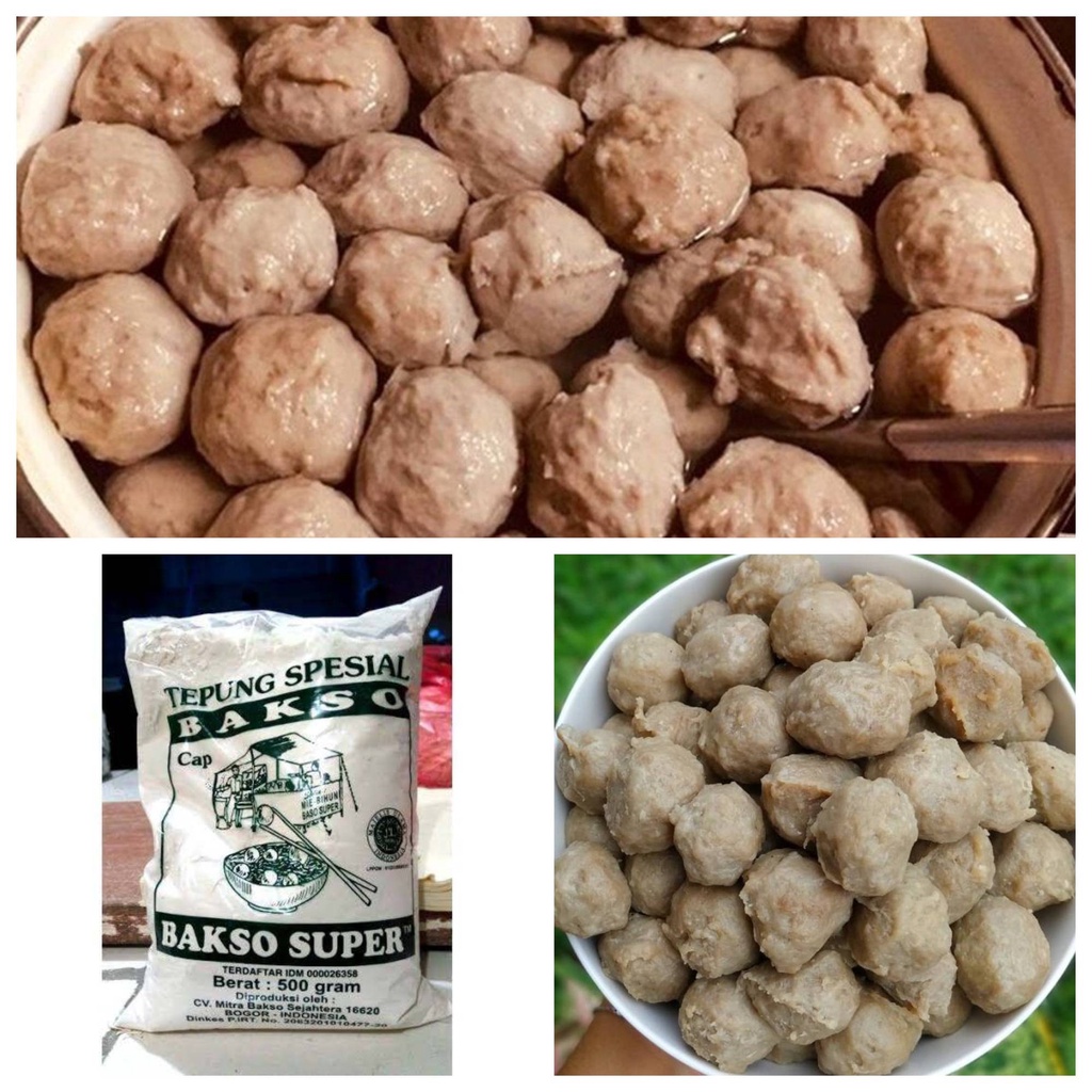 

{ACEH} Tepung Adonan untuk Bakso praktis 500gr | Siap Pakai