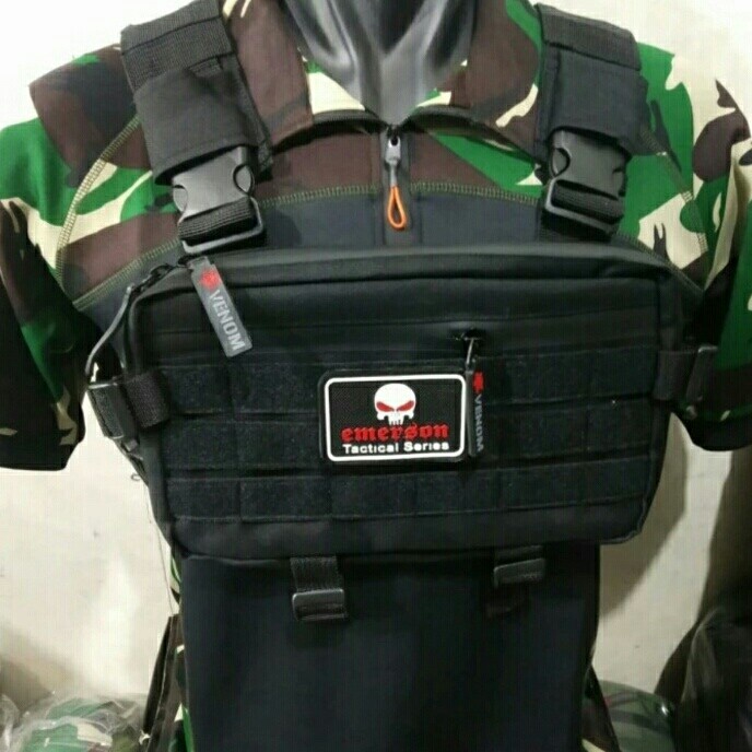 TAS DADA VENOM TACTICAL GEN 1 - Hitam