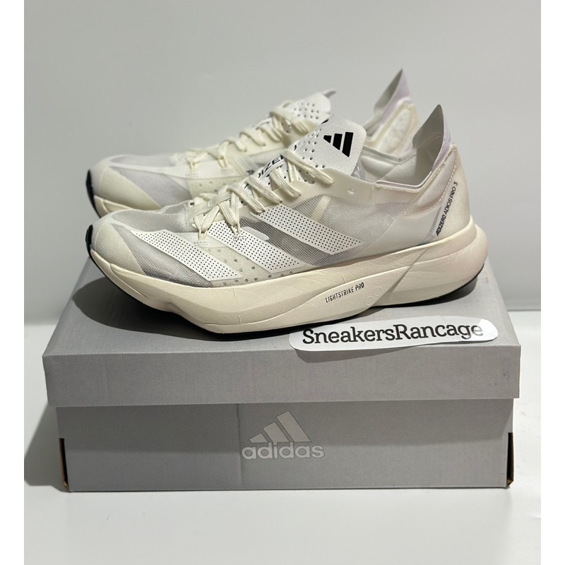 Adidas Adizero Adios Pro 3 "Non Dyed/Cloud White/Core Black"