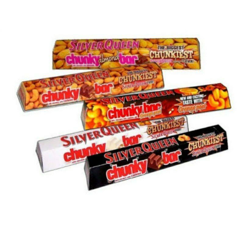 

SilverQueen Chunky 95g & SilverQueen Chocolate Cashews
