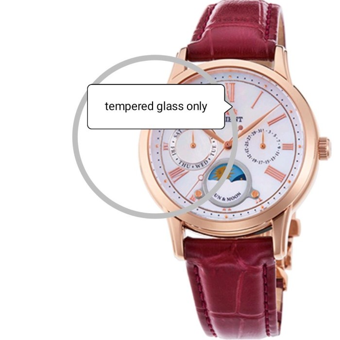 TG tempered glass for ORIENT RA-KA0001A RA KA0001A anti gores jam tangan pelindung layar screen prot