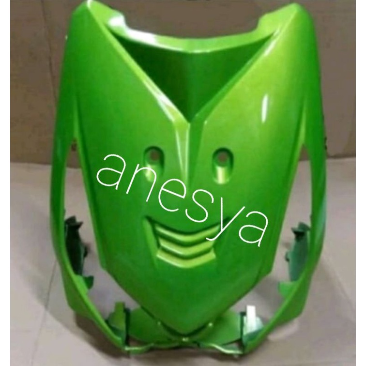 Tameng depan beat karbu hijau cover tameng depan beat karbu beat lama beat old bodi tameng depan bea