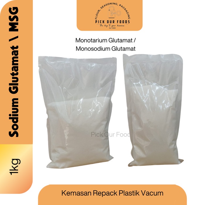 

Mononatrium glutamat | Monosodium glutamat | MSG mesh 40-80 Repack 1kg