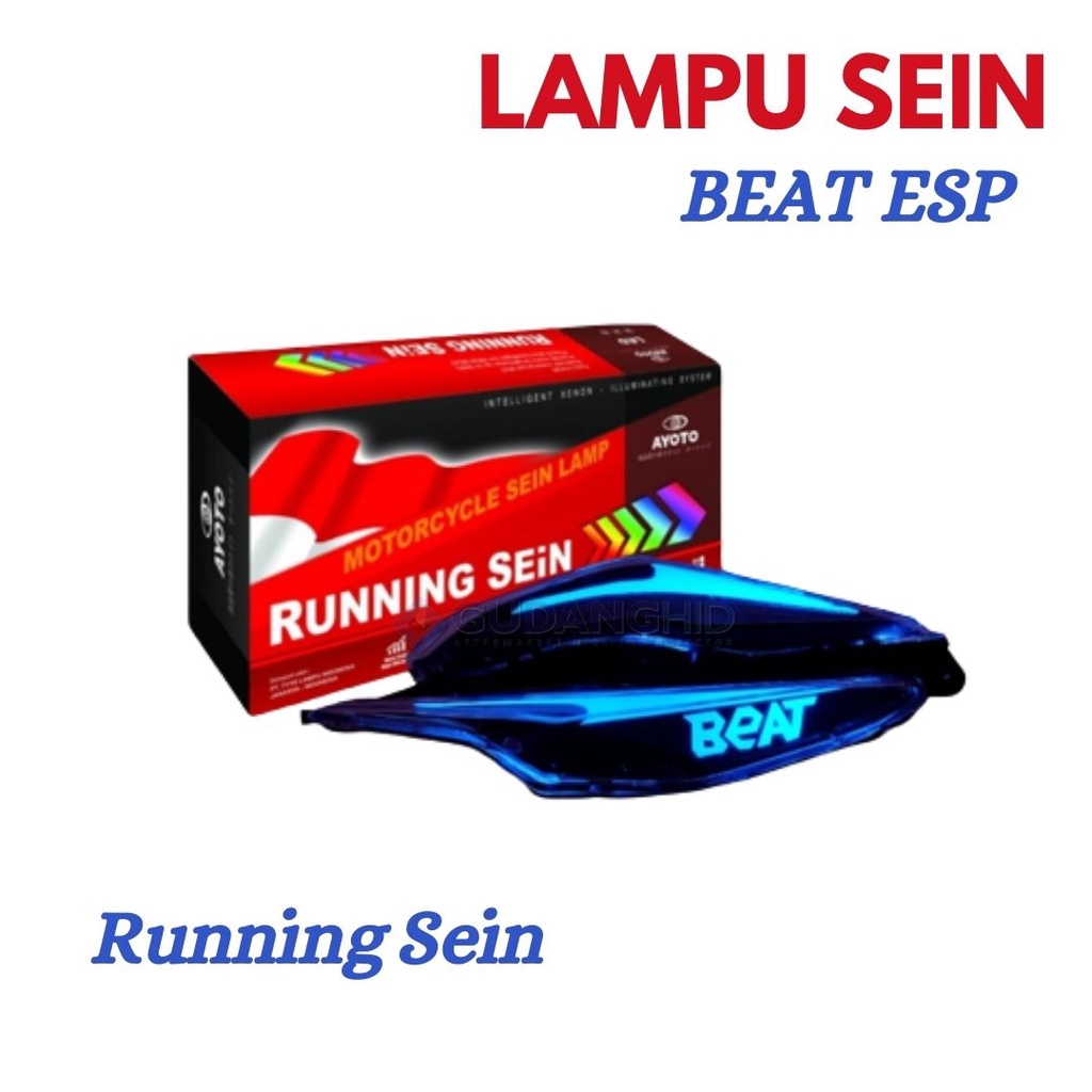 Lampu Sein  BEAT FI ESP Ayoto Running Sein Mode Light Welcome Running