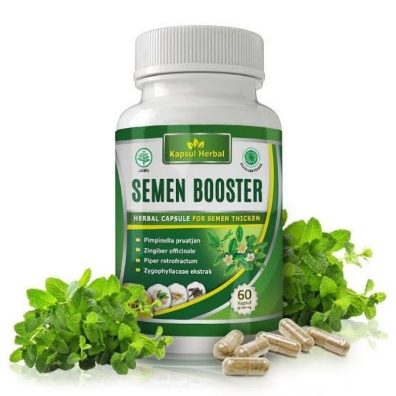 Semen Booster Obat Pria Herbal Asli Original