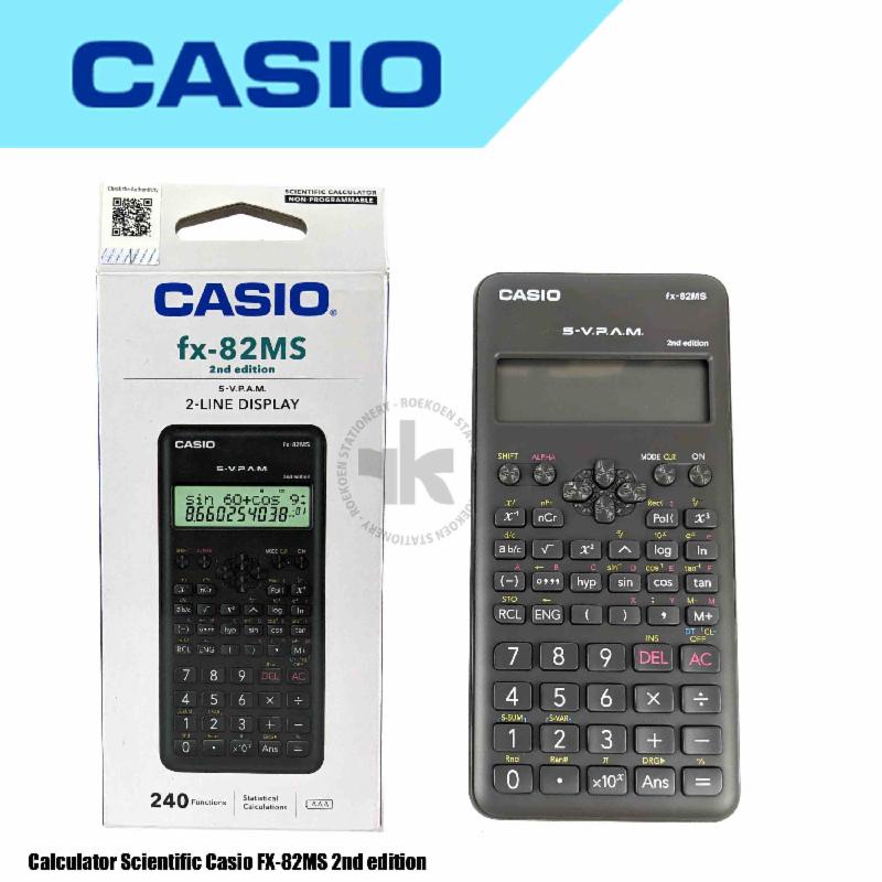 

Casio Calculator Scientific FX-82MS 2nd edition