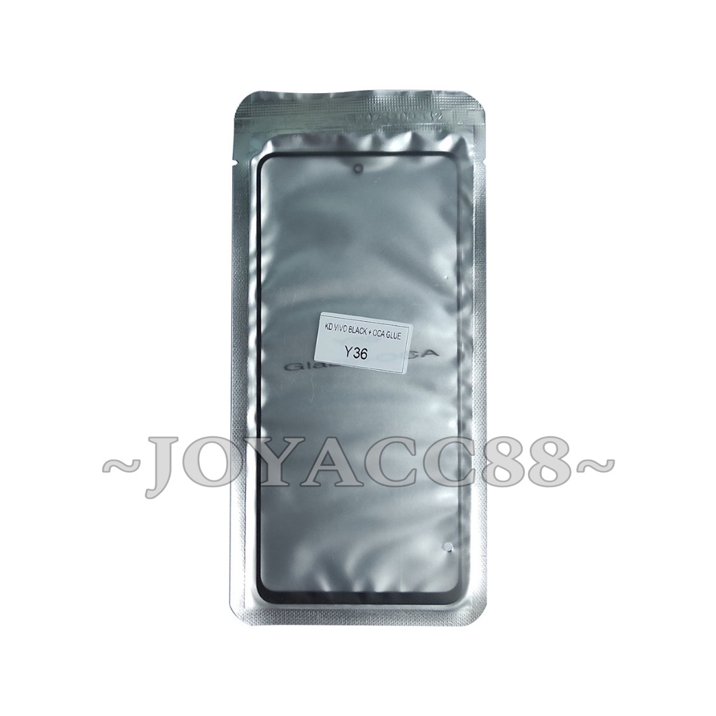 KACA LCD VIVO Y36 BLACK PLUS LEM OCA KACA LCD HP