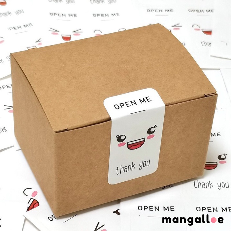 

Stiker Persegi Panjang bunga Stiker Kotak Hadiah -MG