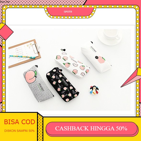 

Spot8 TP0018 Tempat pensil Peach