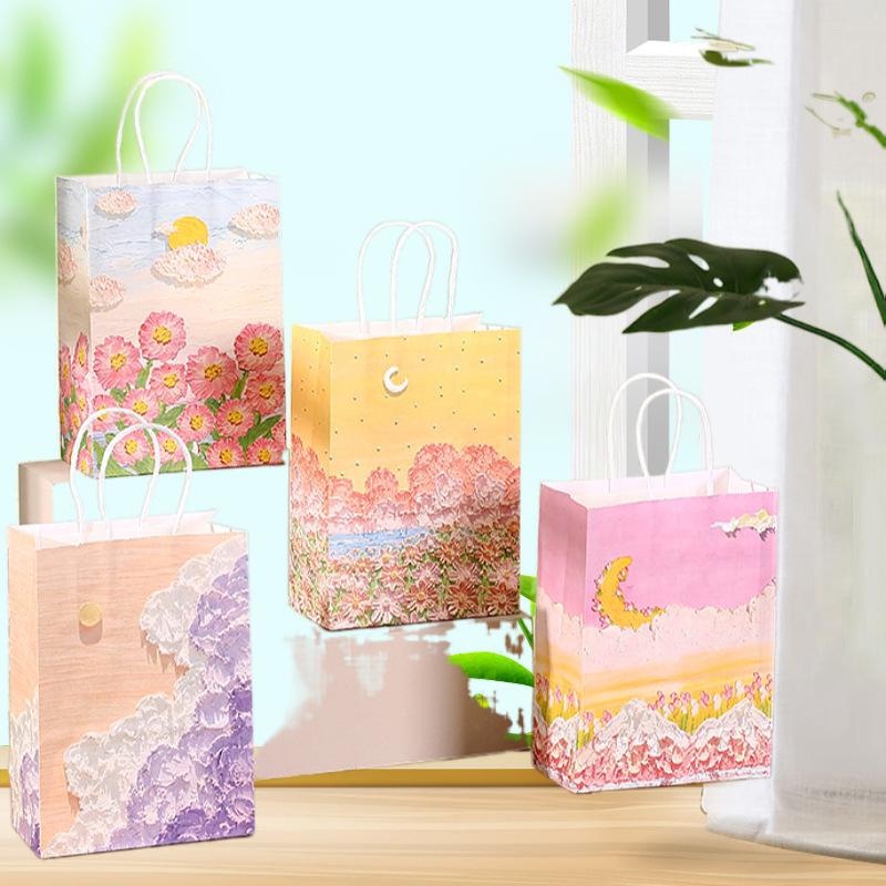 

hocanparty PAPER BAG GODDIE BAG TAS KADO HADIAH PESTA ULANG TAHUN MOTIF ART PRINTING