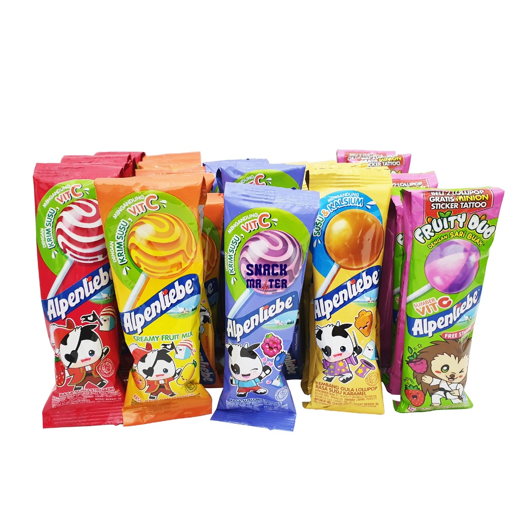 

Alpenliebe Lolipop Milk PACK - Netto 24 pcs x 10.5 gr