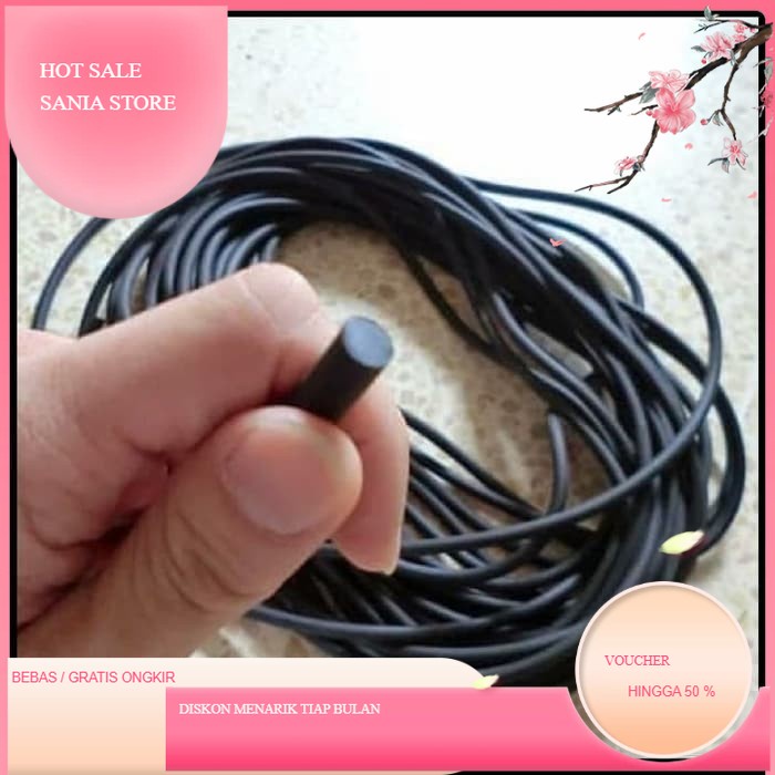 Peredam Karet Pintu Mobil Bulat 6mm Karet Pintu Mobil Model O