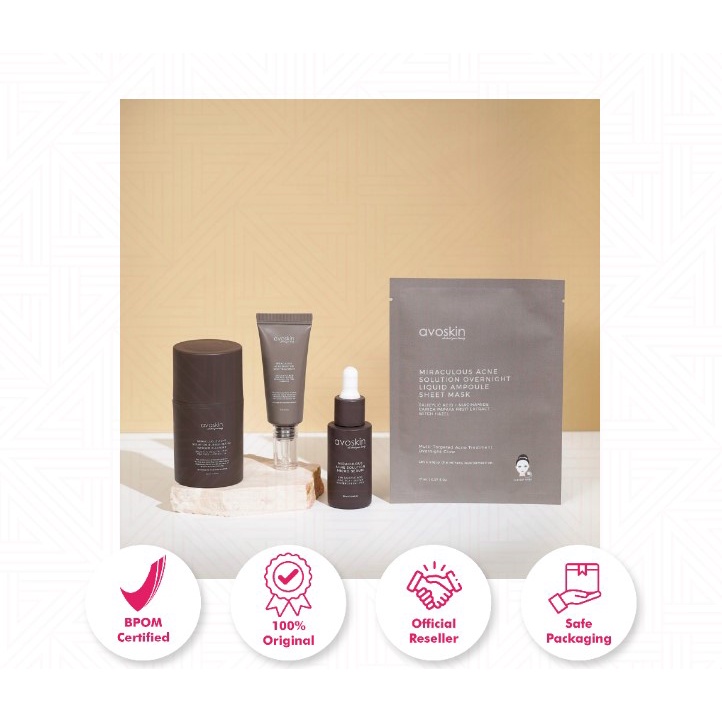 Avoskin Miraculous Acne Solution Series