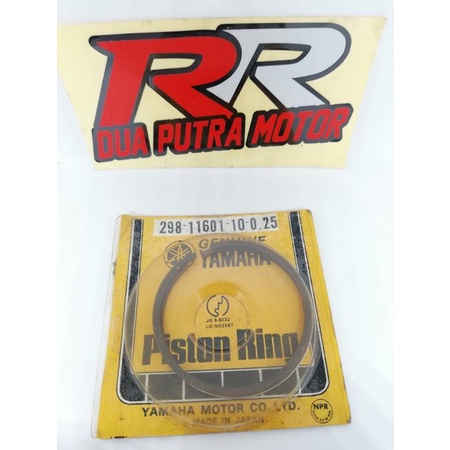 ring reng piston seher original ori yamaha v75 v80 v 75 80 os. os oz. oz oversize size uk 25 os25 29
